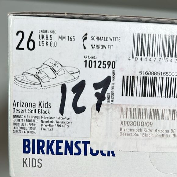 New Birkenstock Arizona Youth Sandals - Picture 8 of 8